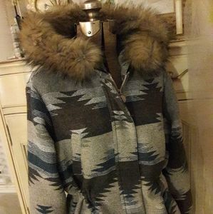 Sale Outback Trading Myra Aztec Coat Md 